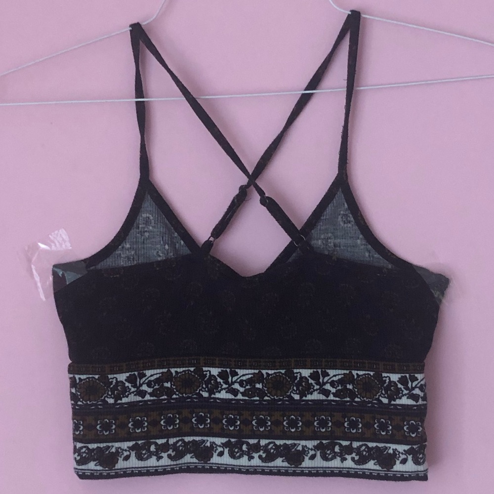 Boho hippie festival crop top cute